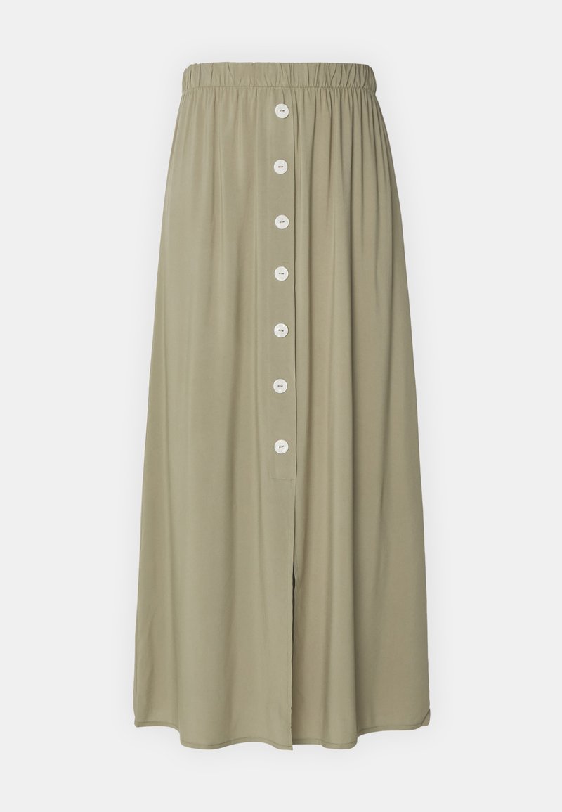 Only A-lijn rok kaki Only A-lijn rok kaki