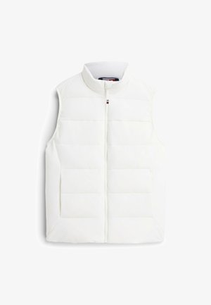 Tommy Hilfiger, BRANDED VEST - Weste - ivory silk
