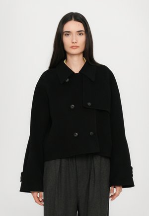 CROPPED TRENCH - Nyári dzseki - black