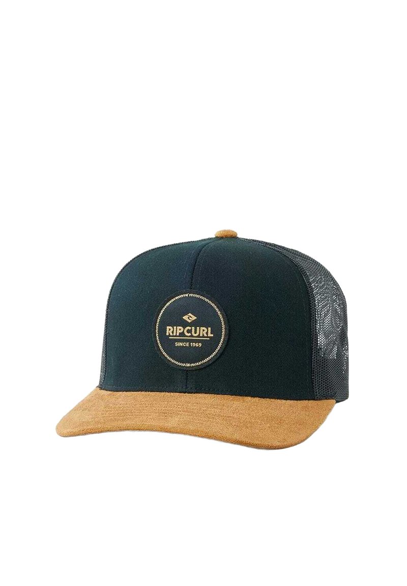 Rip Curl ROUTINE CURVE TRUCKER - Gorra - black tan