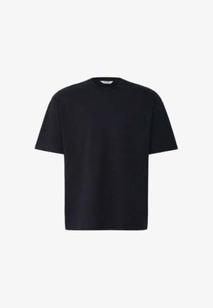 INDICODE JEANS, IDVALMON BACKPRINT - T-shirt imprimé - jet black
