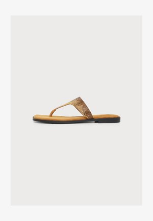 Nodaleto, BULLA NOVA FLAT - Infradito - mustard/strass degrade