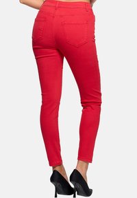 Elara HIGHWAIST - Vaqueros pitillo - rot