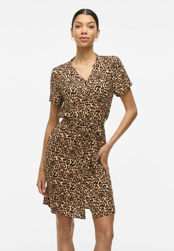 KURZ - Blusenkleid - birch