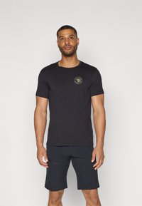 Fjällräven - LOGO UNISEX - Basic T-shirt - schwarz Thumbnail Image 1