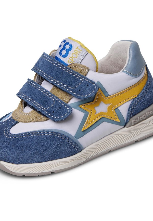 Lauflernschuh – azurblau