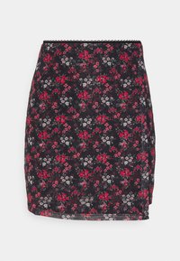 Even&Odd Petite Minissaia - black/multi coloured