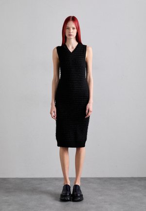 MIDI DRESS - Etuikleid - black