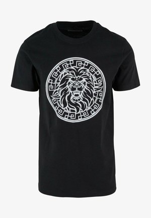 Mister Tee, LION FACE - Nyomott mintás póló - black