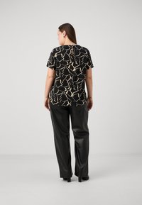 ONLY Carmakoma CARVICA LIFE NOOS - Bluse - white/black