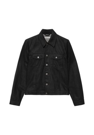AllSaints, FITTED TRUCKER . - Chaqueta vaquera - black