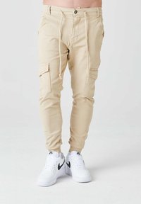 2Y Premium - SKINNY FIT - Pantalon cargo - beige Image miniature 1