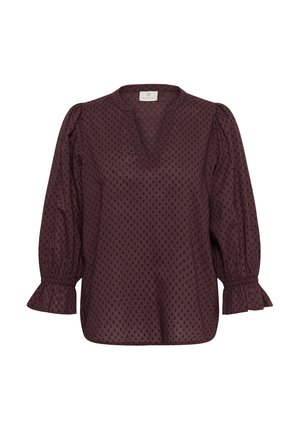 Kaffe, KAJORDIS BLOUSE - Blouse - fudge