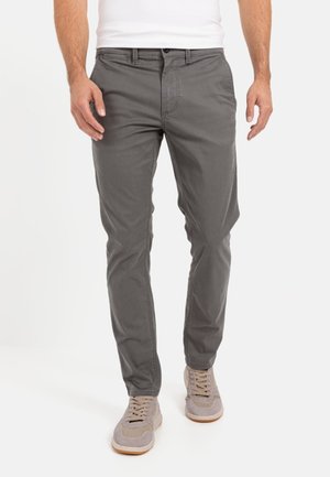 camel active SLIM FIT - Chino - rock grey