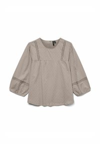 Vero Moda VMTRINE 3/4 NOOS - Camicetta - hedge green/verde