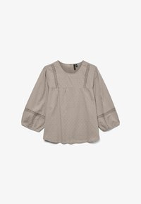 Vero Moda VMTRINE 3/4 NOOS - Camicetta - hedge green/verde Vero Moda VMTRINE 3/4 NOOS - Camicetta - hedge green/verde