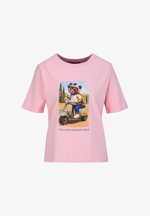 19V69 Italia, 19V69 ITALIA T-SHIRT BELLARA S CRUISING - T-Shirt print - rose
