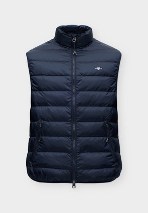 GANT, LIGHT VEST - Doudoune - evening blue