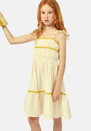 MIPOUNET ANETTE - Vestido informal - ecru ochre