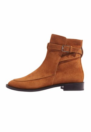KELLY - Enkelkaarsjes - chestnut suede