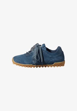 Calvin Klein, LOW PROFILE RUN MG SUE DB LACES - Sneakers - navy teal