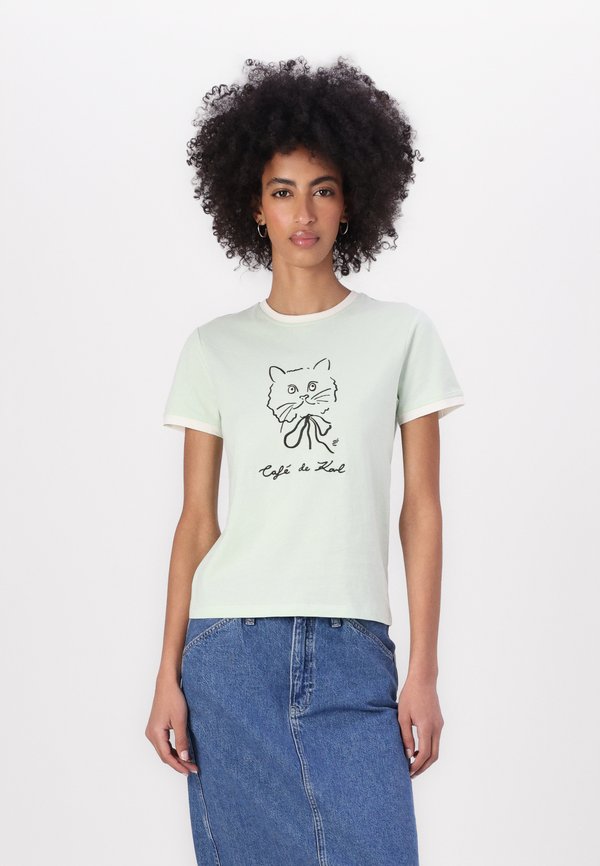 x JORGE PARRA CHOUPETTE SLIM-FIT - Print T-shirt - spray