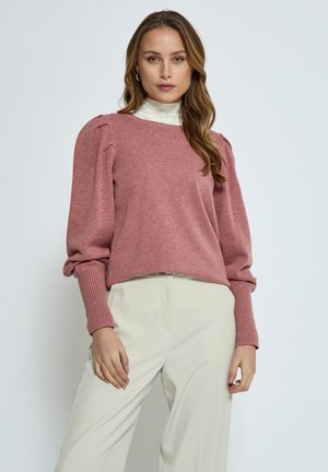 PCANISSA - Pullover - rose melange