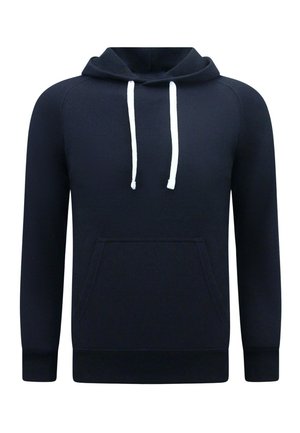 Local Fanatic, HOODIE - EFFEN CLASSIC HOODIE - NW - FF-0012 - Hoodie - donker blauw