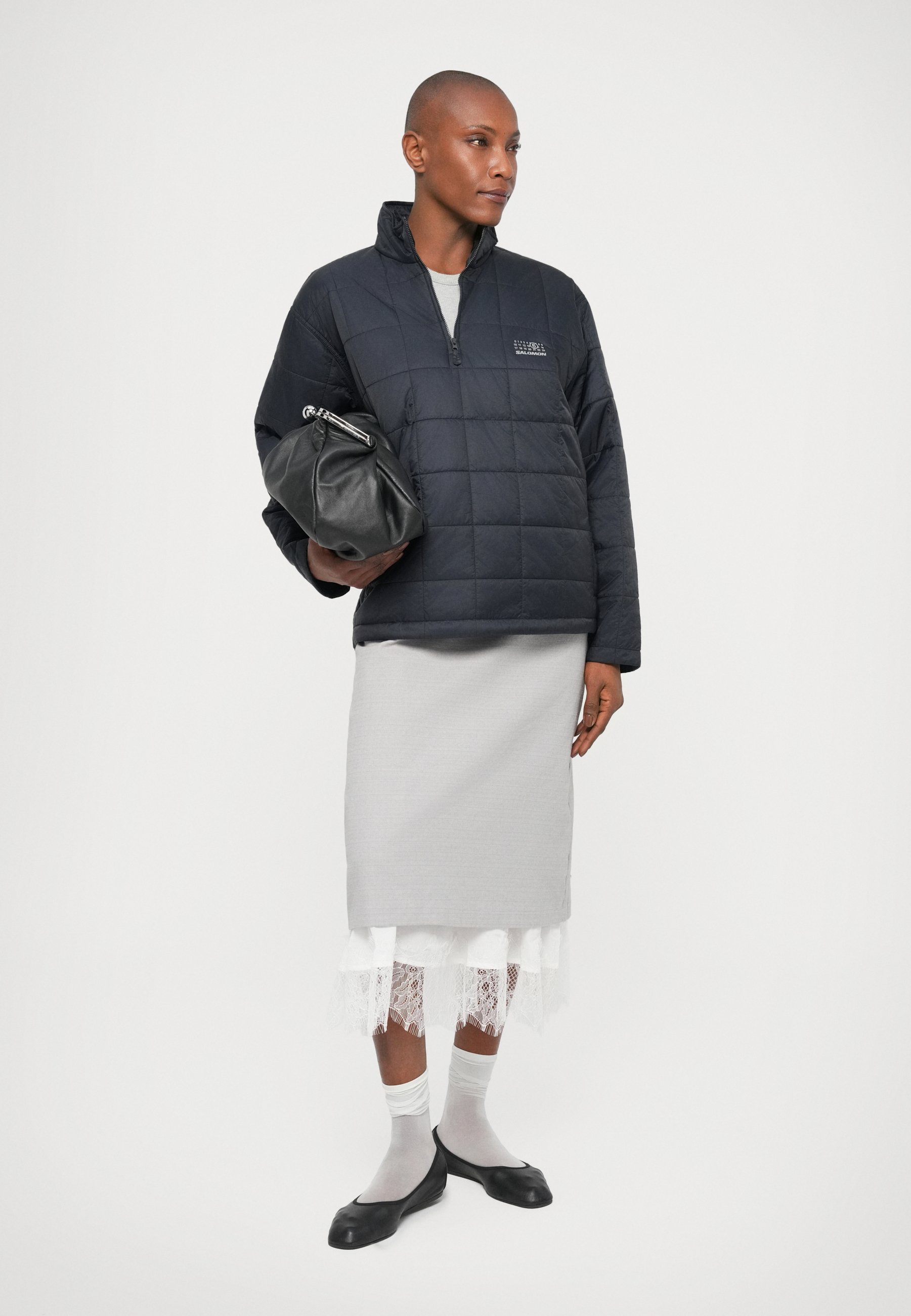 MM6 Maison Margiela MM6 X SALOMON JACKET - Light jacket - black