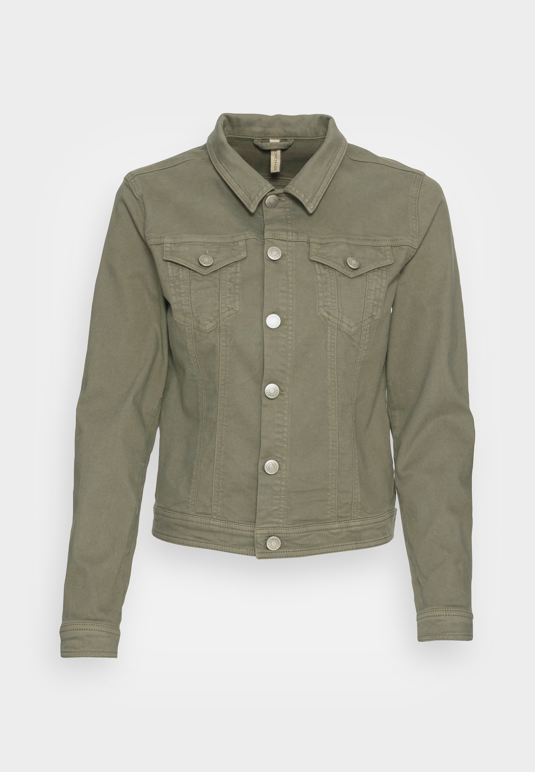 Soyaconcept SC-ERNA 2 - Giacca di jeans - army/cachi - Zalando