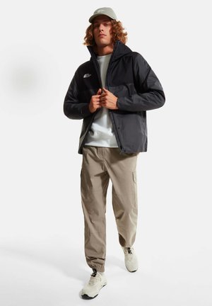 QUEST ZIP IN  - Giacca outdoor - asphalt grey tnf black