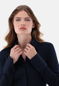 van Laack Button-down blouse - dark blue