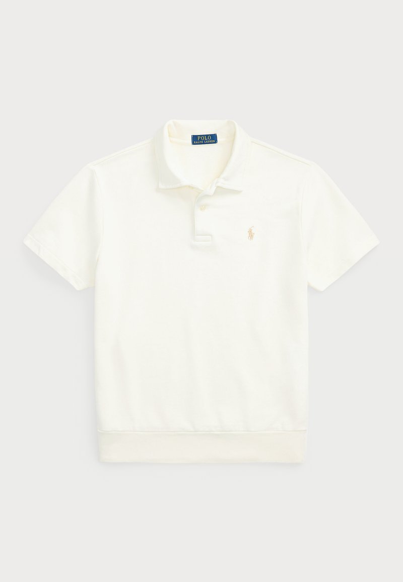 Polo Ralph Lauren LOOPBACK FLEECE POLO-COLLAR SWEATSHIRT - Polo - clubhouse cream