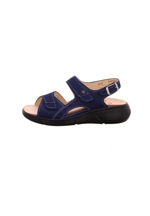 Wedge sandals - blau