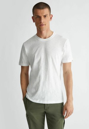 LIU JO SLUB - T-Shirt basic - white