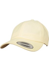 Flexfit PEACHED COTTON TWILL DAD - Sapka - yellow