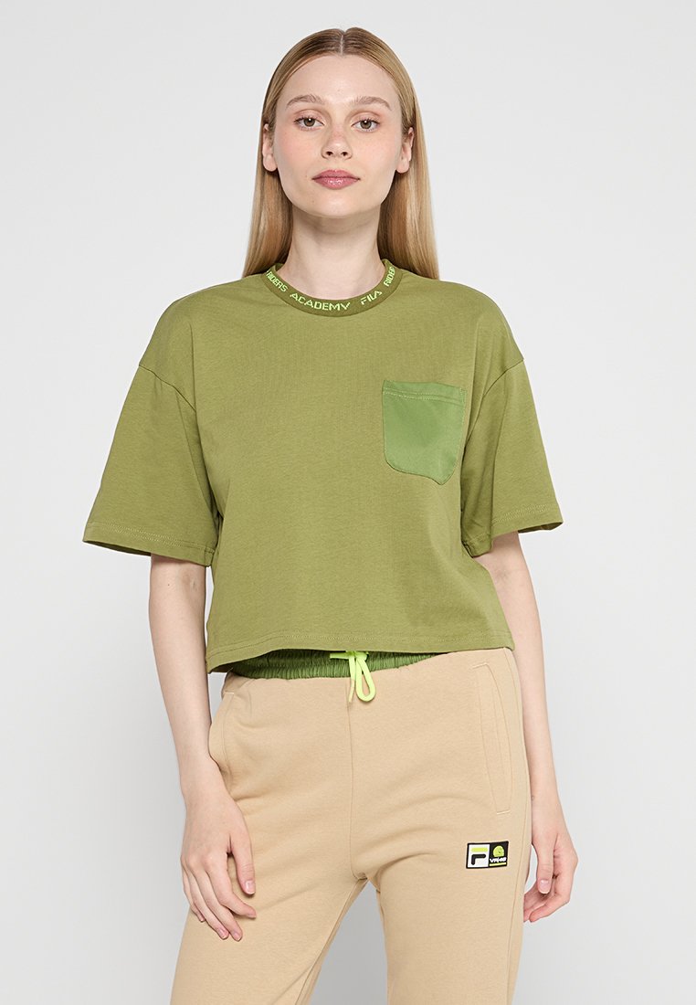 Fila T-shirt basic groen Fila T-shirt basic groen