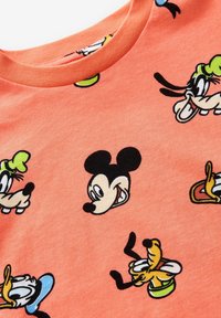 Next MICKEY SHORT SLEEVE-REGULAR FIT - Trükipildiga T-särk - coral pink