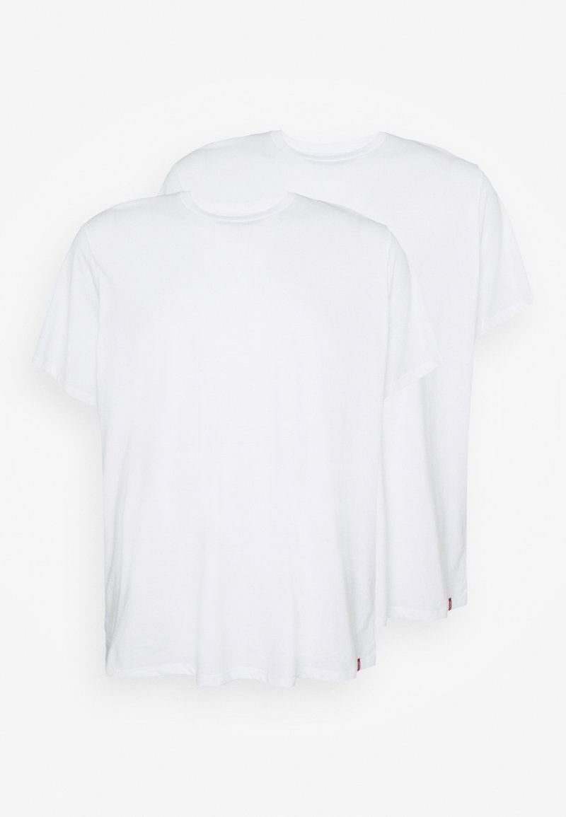 Levi's® Plus TEE 2 PACK - T-shirt básica - white