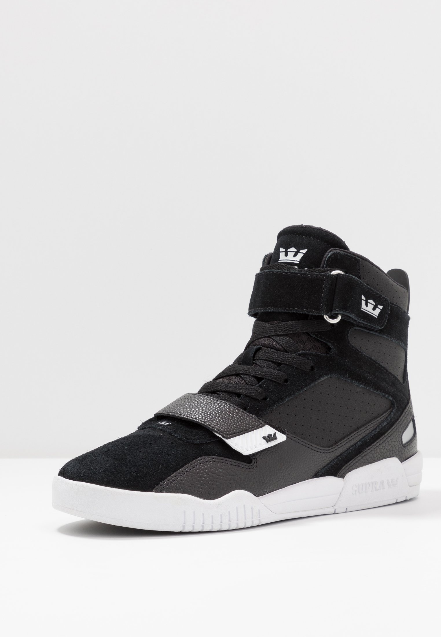 Supra BREAKER Høye joggesko blacksilverwhitesvart Supra BREAKER Høye joggesko blacksilverwhitesvart