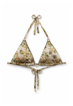 Calzedonia, TROPICAL FOLIAGE TRIANGLE - Top de bikini - multicolor