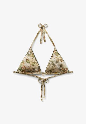 Calzedonia, TROPICAL FOLIAGE TRIANGLE - Top de bikini - multicolor