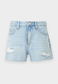 Tommy Jeans HOT PANT - Denim shorts - denim light