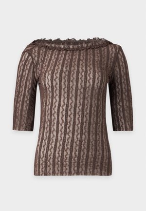 MAX&Co., T-shirt imprimé - marrone