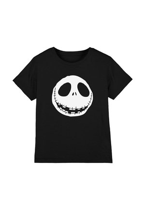 NIGHTMARE BEFORE CHRISTMAS JACK SKELLINGTON HEAD - Print T-shirt - black