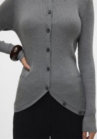 Vero Moda VMWILLOW - Chaqueta de punto - medium grey