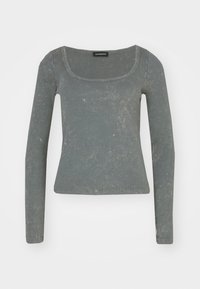 Majica z dolgimi rokavi - dark grey