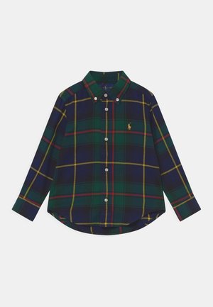 BUTTON FRONT - Chemise - green/blue