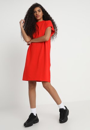 PRIME DRESS - Žerzejové šaty - red