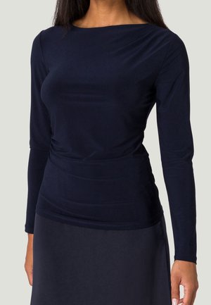 Langærmet T-shirt - blue